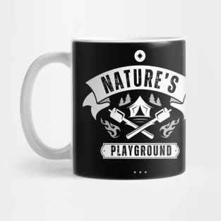 Nature's Playground: Tales by the Campfire Mug